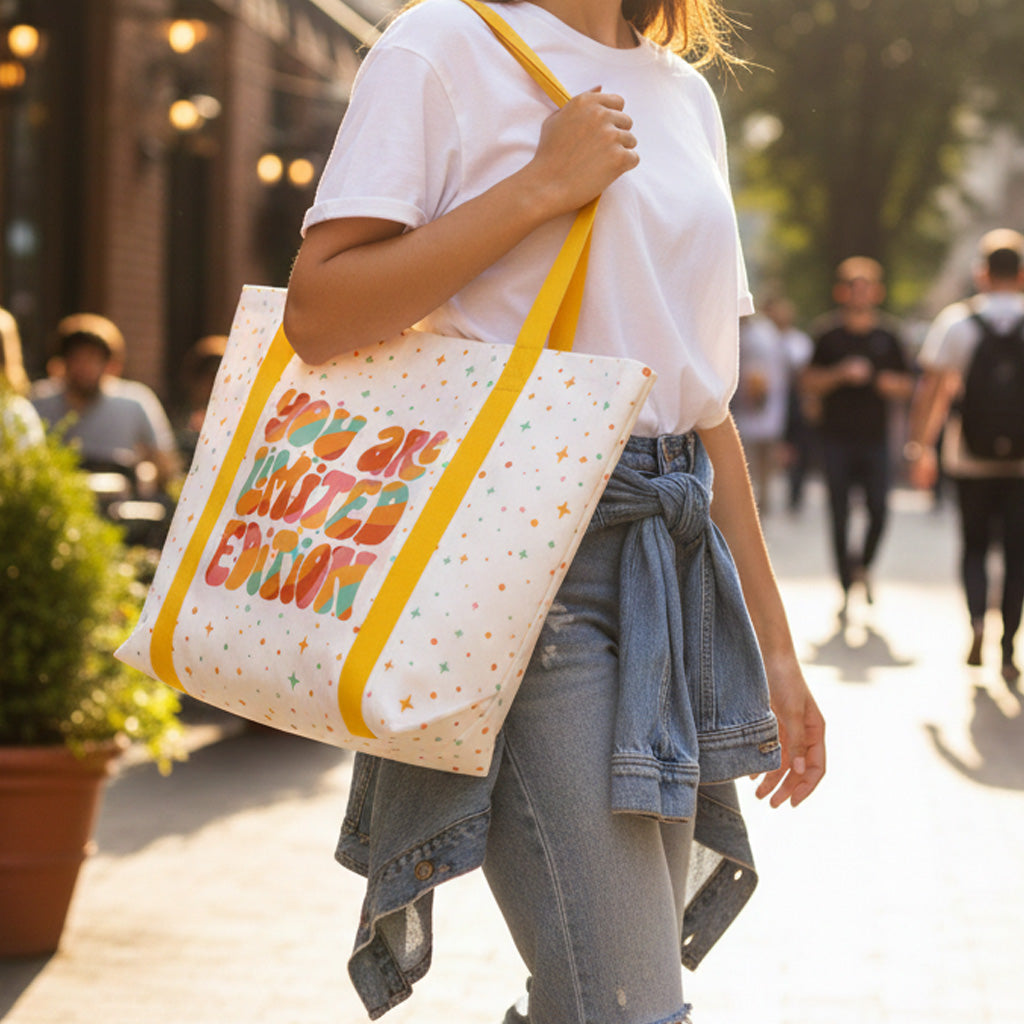 Bolso shopper estrellas