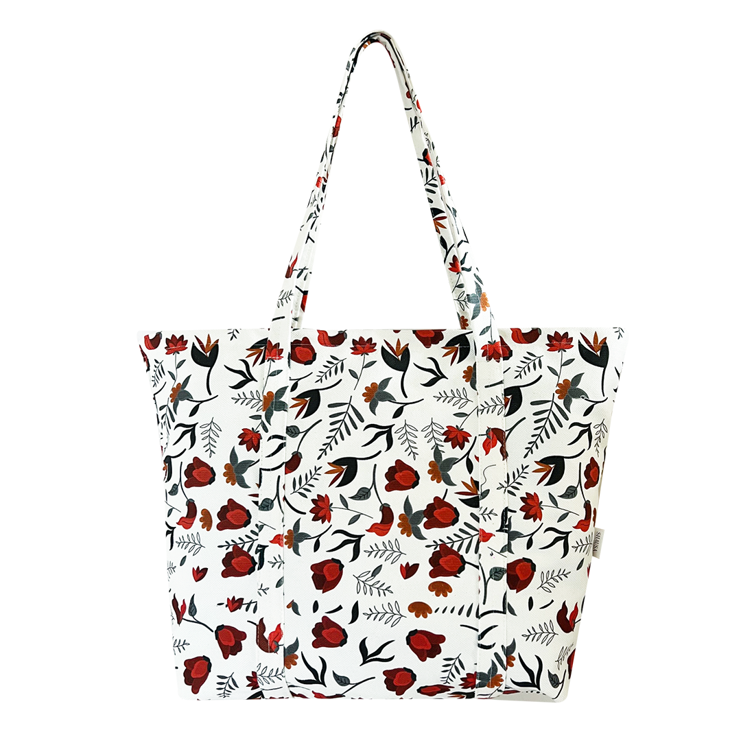 RECYCLED FABRIC BOTTLE BAG