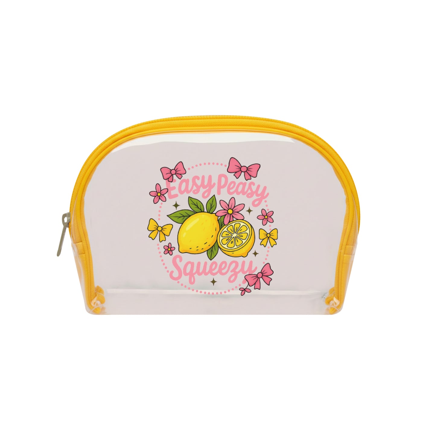 Neceser transparente limones