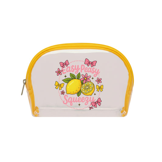 Neceser transparente limones