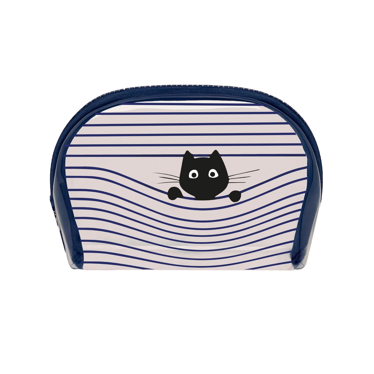 Neceser transparente gato