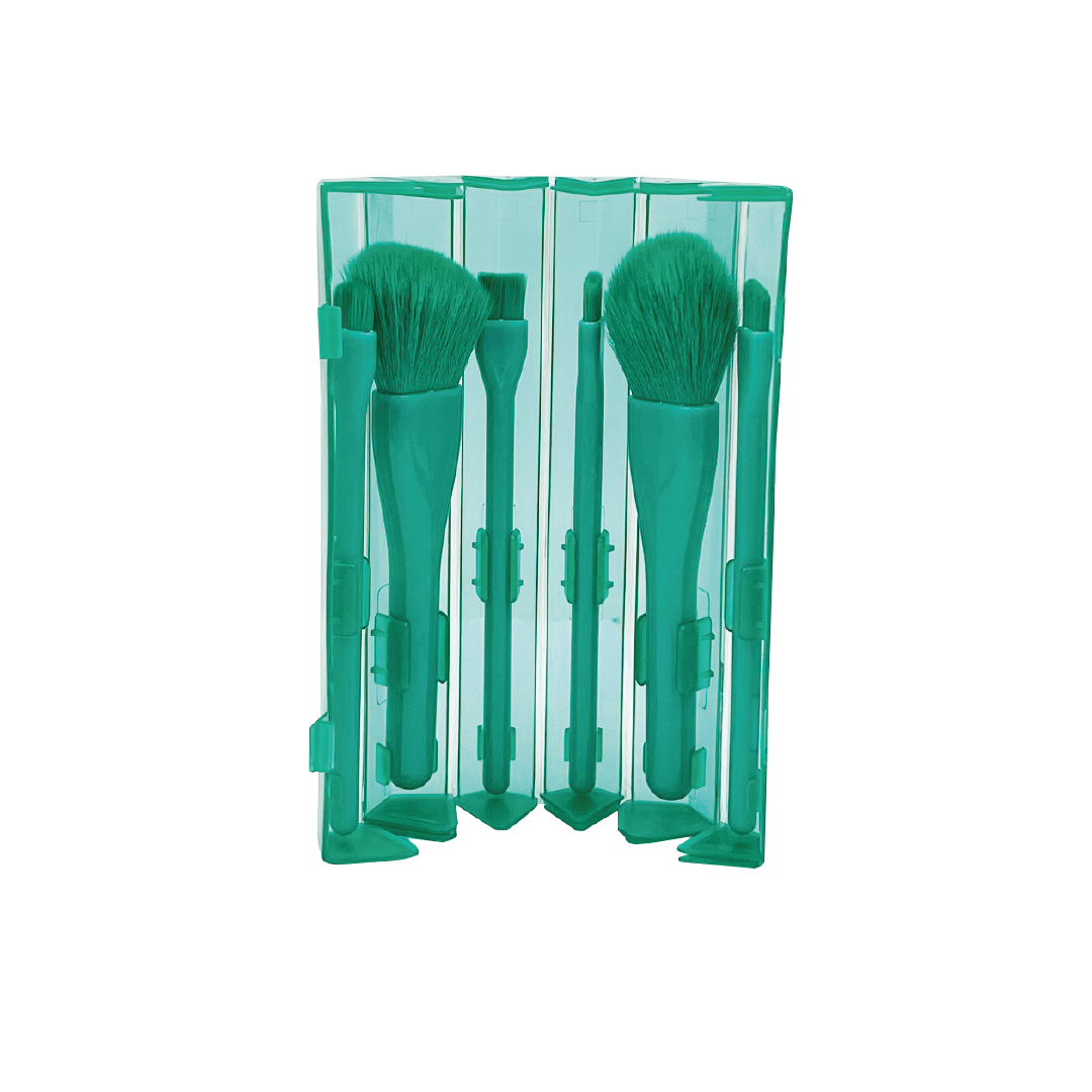 Pinceles maquillaje VERDE