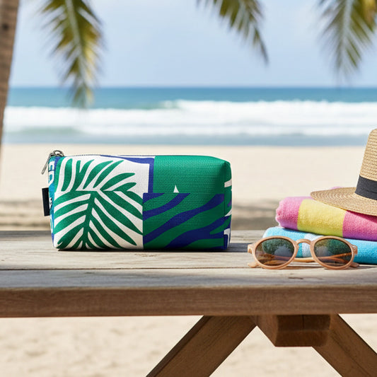 Neceser pequeño tropical