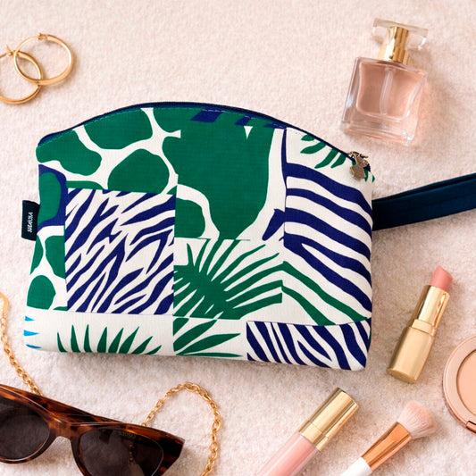 Neceser ovalado tropical