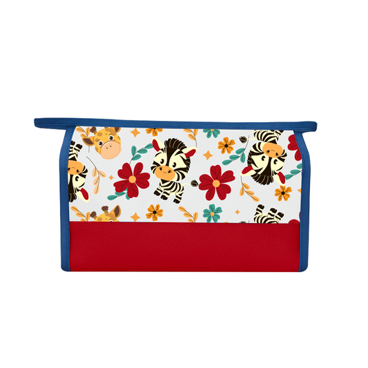 Neceser cebra mediano