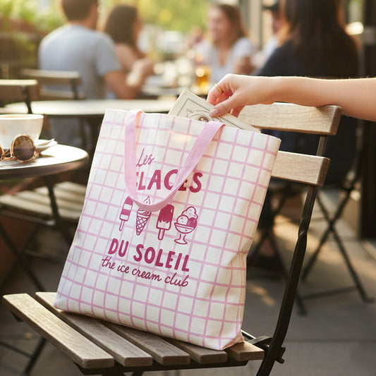 Bolsa tote bag helados