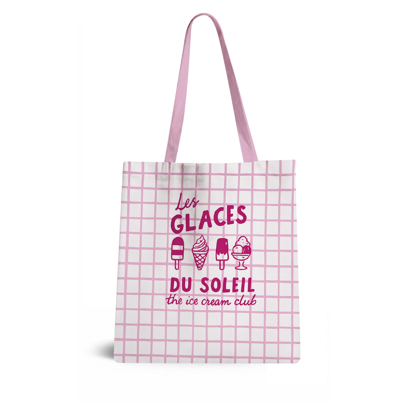 Bolsa tote bag helados
