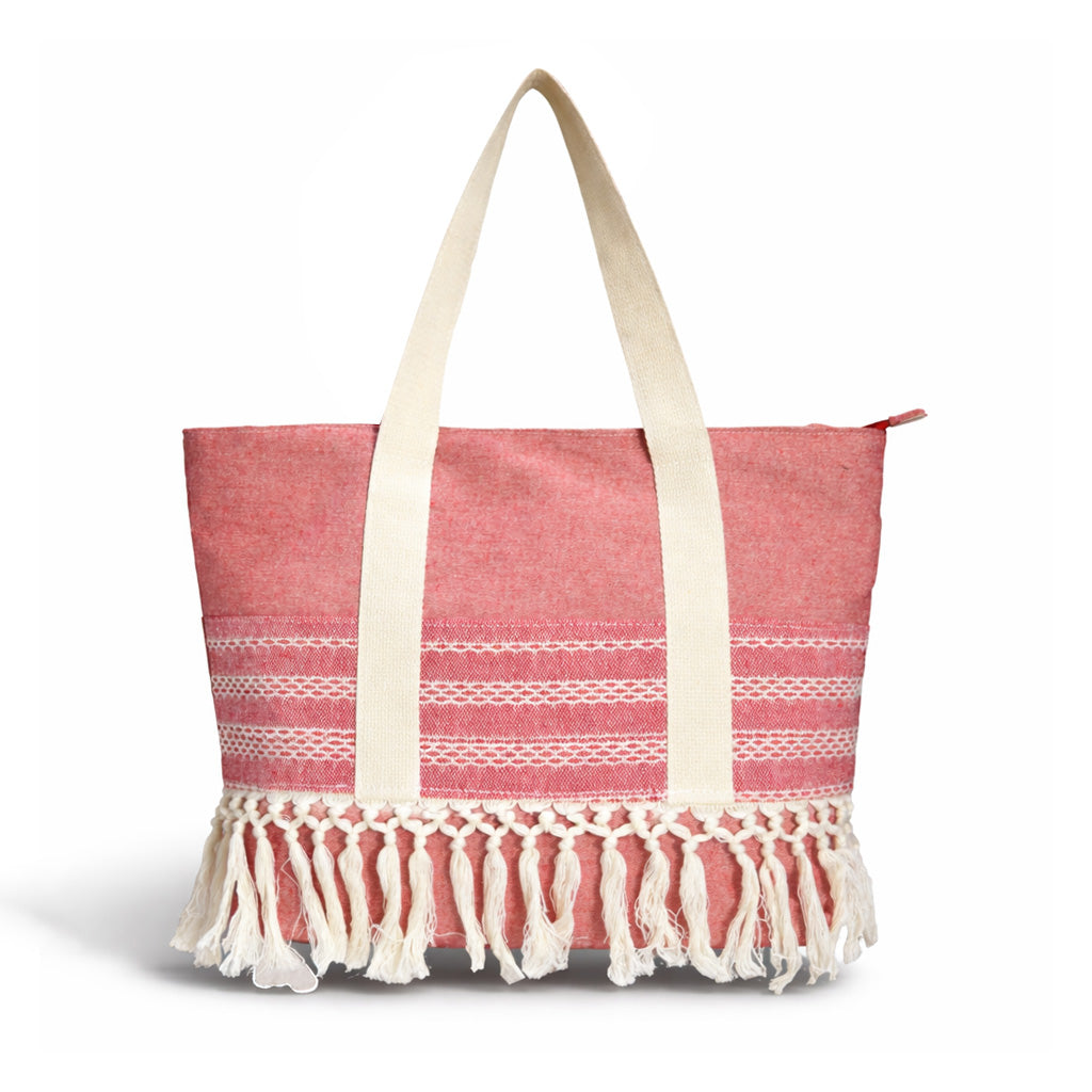 Bolso boho flecos