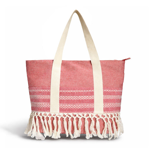 Bolso boho flecos