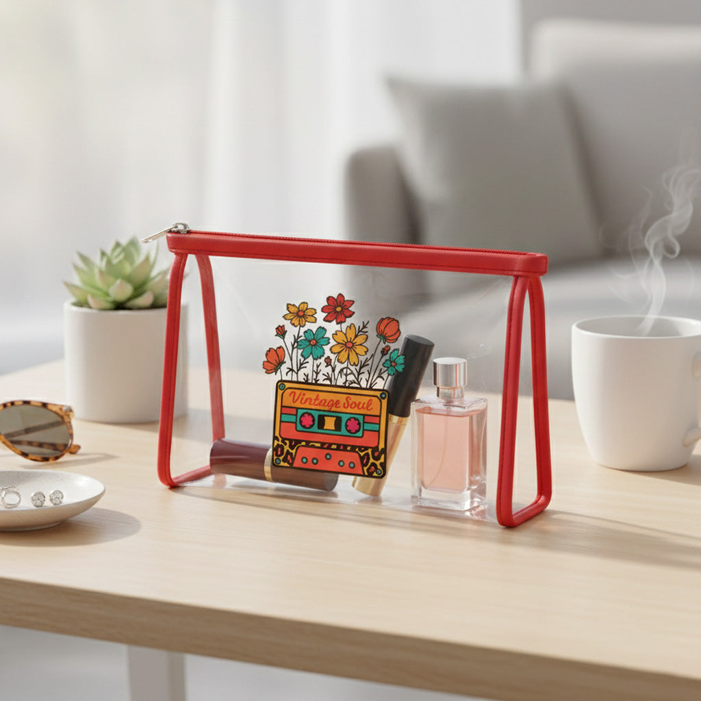 Neceser transparente cassette