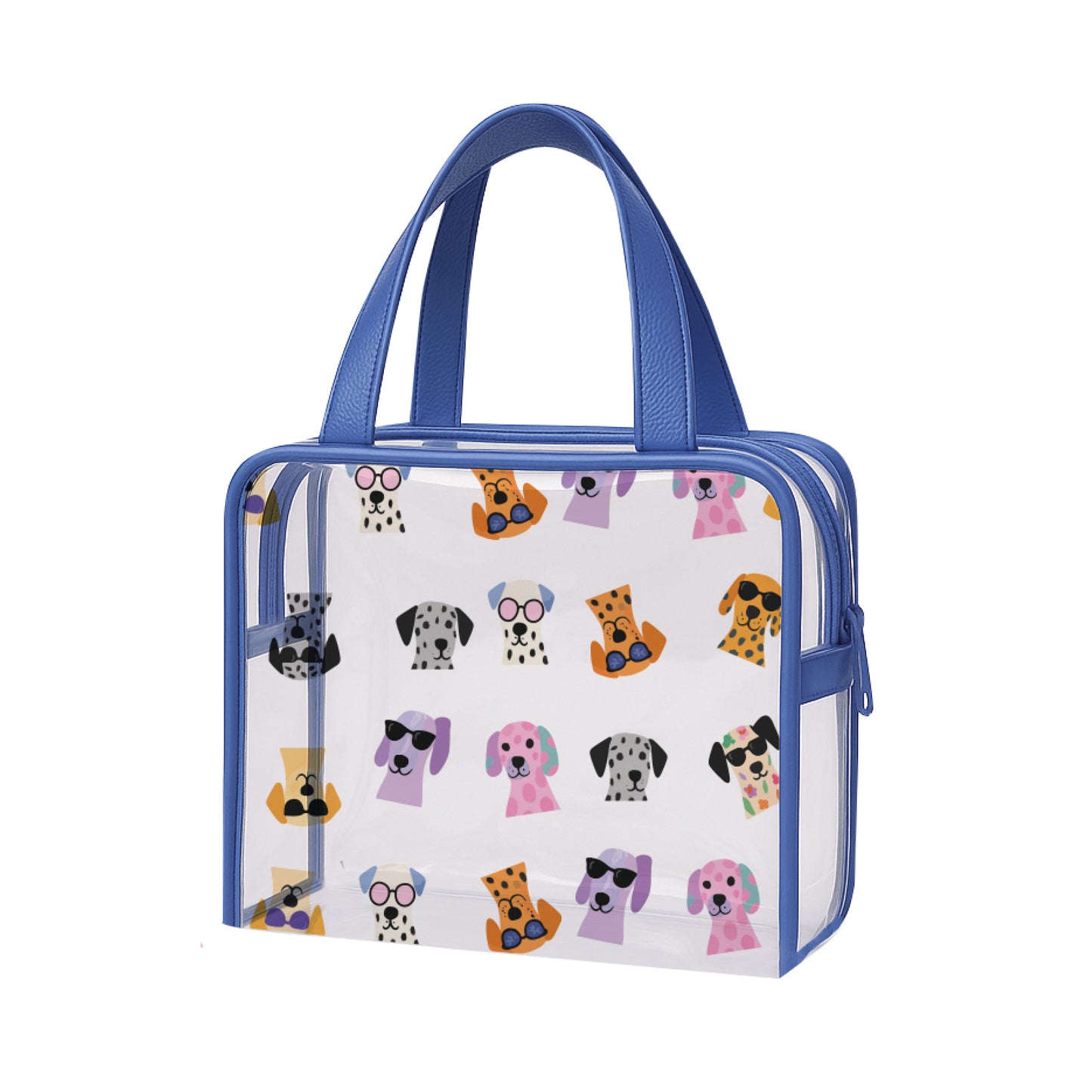 ASSORTED TRANSPARENT TOILETRY BAG