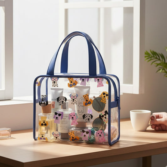 Bolso transparente perros