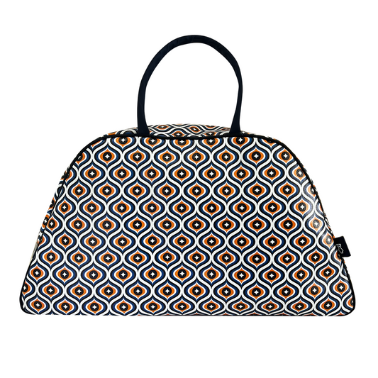OVAL TOILETRY BAG WITH HANDLE