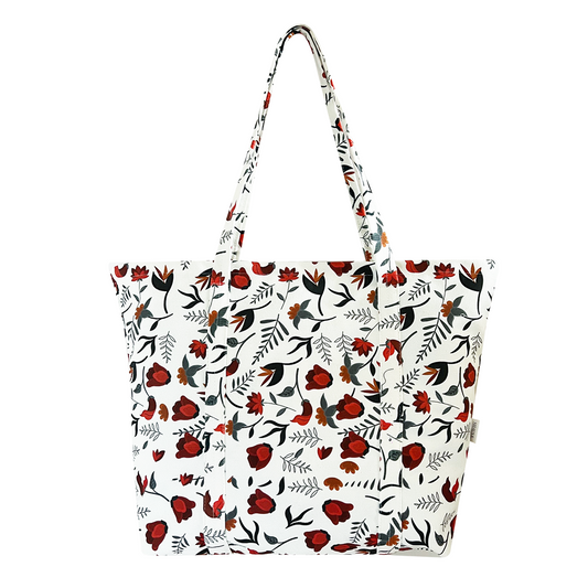 RECYCLED FABRIC BOTTLE BAG
